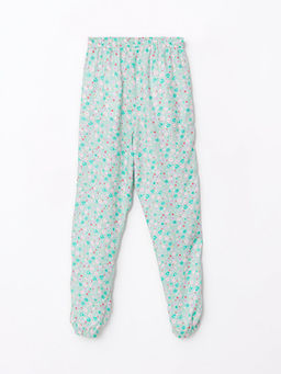 Beli Lastikli Desenli Viskon K?z ?ocuk Pantolon - Waikiki фото 2