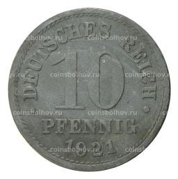 10 пфеннигов 1921 года Германия