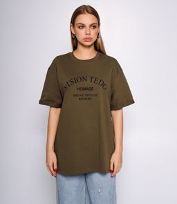 Футболка #КТ309 (3), хаки