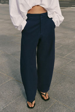 PANTAL?N BARREL / Marino - Zara фото 2