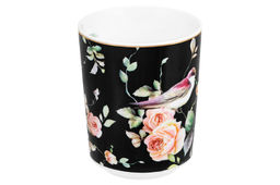 Кружка 360 мл 12*8,5*10,5 см Певчие птички на черном NEW BONE CHINA - Elan gallery фото 8