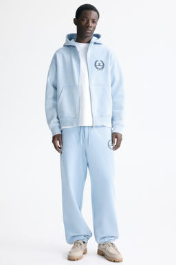 Chaqueta sudadera boxy con capucha Loose Fit - H&m фото 5