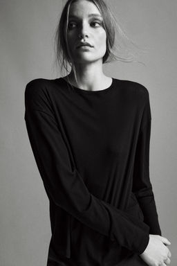 SUPIMA® COTTON OVERSIZED T-SHIRT - Zara фото 3
