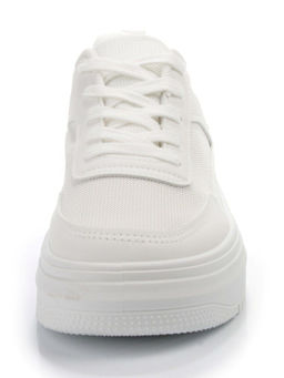 05-6180-36 WHITE Кроссовки женские (искусственные материалы) - No name фото 8