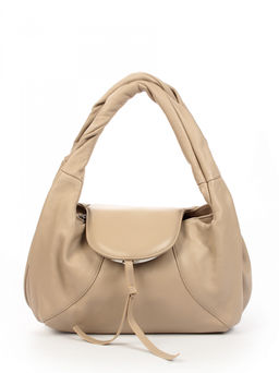 LACCOMA сумка АУ4748-бежевый натуральная кожа хлопок