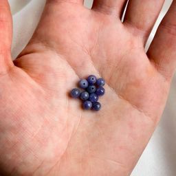 Бусины для украшений из Танзанита (10 шт)