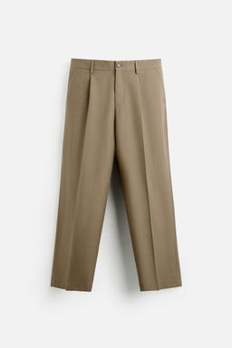 WOOL BLEND SUIT TROUSERS - Zara фото 6