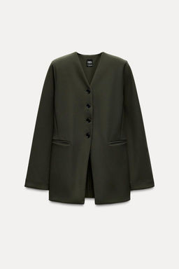 POCKET CREPE BLAZER - Zara фото 5