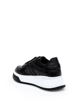 Siyah Deri Sneaker - Pierre cardin фото 6