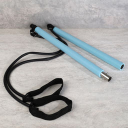 Палка гимнастическая Woohooo FlexiRod / 91х3.2cм / Эспандеры 75 см / WF91BL / голубой - Галеонтрейд фото 3