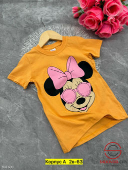 Футболка для девочки с рисунком