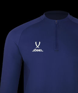 Джемпер тренировочный JOGEL PREMIER PerFormDRY Training 1/4 Zip Top, темно-синий  фото 4