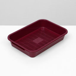 Туалет средний с сеткой 36 х 26 х 6,5 см, красный, - Simaland фото 3