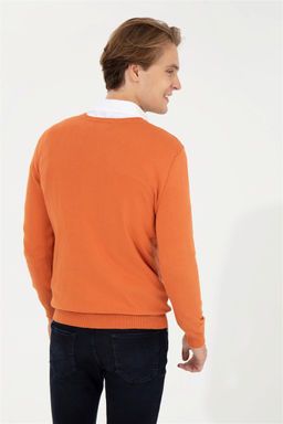 U. S. Polo Assn / Мужской базовый свитер с плиткой - U.s. polo assn фото 11