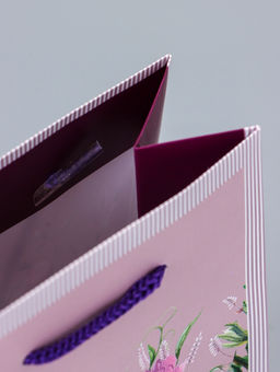 Цена за 4 шт. Пакет подарочный ламинированный Мгновение 11.5?14.5?6.5 см