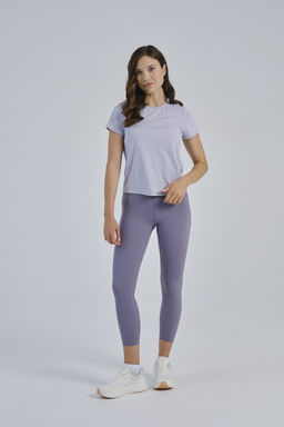 Футболка Сиреневый ADVANCED RUNNING SS Tee - Anta фото 2