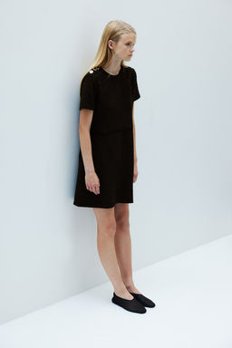 Vestido con botones decorativos - H&m фото 2