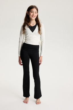 Leggings de deporte acampanados con SoftMove - H&m фото 6