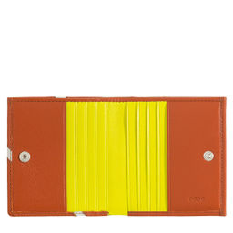 Итальянский кожаный кошелек DuDu серии Flavio | коричный - Dudubags фото 3