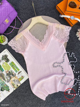 Футболка женская с гипюром - Bruno фото 8
