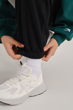 Брюки трикотажные утепленные Черный CAMPUS Knit Track Pants - Anta фото 7