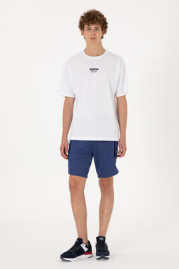 Erkek Comfort Fit Bisiklet Yaka Beyaz Ti__rt Sepette S_rpriz _ndirim - U.s. polo assn фото 4