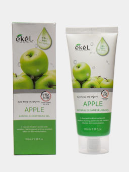 Apple Natural Clean Peeling Gel - Пилинг-скатка с экстрактом яблока , 180 ml