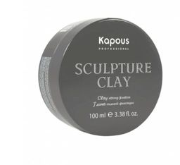 Глина для укладки волос нормальной фиксации Sculpture Clay, 100 мл Капус - Kapous professional фото 2