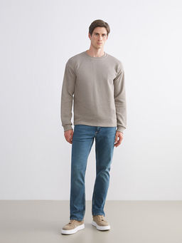 Bisiklet Yaka Erkek Triko Kazak