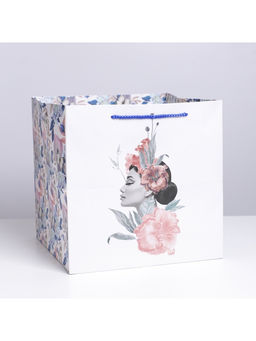 Пакет квадратный Сияй, 30 30 30 см - Дарите счастье фото 2