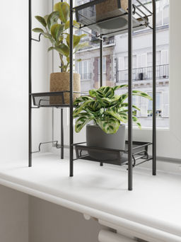 Подставка для цветов Лира 24 Черная ПДЦЛИ24 Ч - Зми фото 4