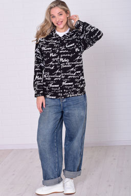 Толстовка женская 6-223 из футера двунитка - Новое кимоно фото 6