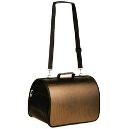 Сумка - переноска для животных, искусственная кожа, 40 х 25 х 27 см - Пижон фото 2