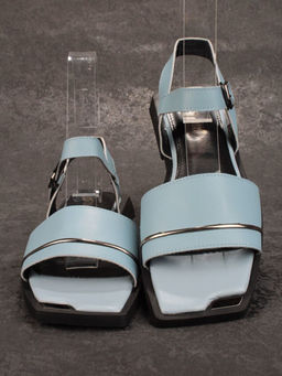 08-PEY183-5 LIGHT BLUE Босоножки женские (натуральная кожа)