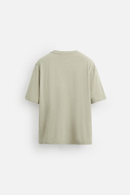 TEXTURED T-SHIRT - Zara фото 7