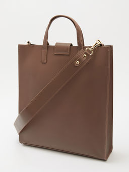 Женская сумка с ручками DIVAS BAG BEATRICE Артикул 3896283, серо-коричневый  фото 5