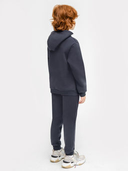 Комплект для мальчиков (худи, брюки) в сером цвете - Mark formelle фото 3