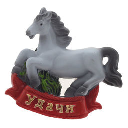 Магнит "Лошадка", L6 W1 H5 см, 3в.