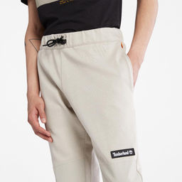 Брюки Timberland Cargo Sweatpant Mixed Media Regular бежевые  фото 5