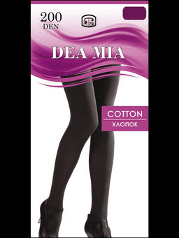 Колготки теплые DEA MIA COTTON 200 (хлопковые) LANA