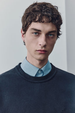 Camiseta boxy de algod?n - H&m фото 9