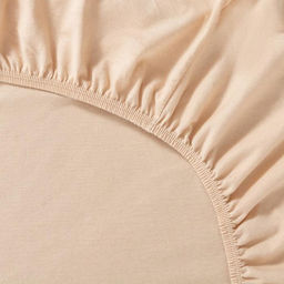 Простыня на резинке Купу-купу, 160х200х20 см, бежевый, трикотаж - Kupu-kupu фото 7