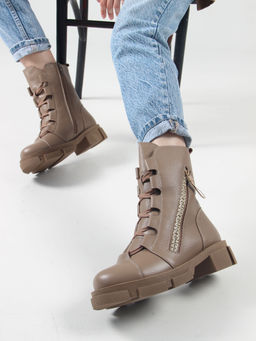 Ботинки 418.21074nut.cocoa flotter/шерсть