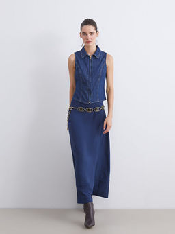 Beli Fermuarl? Modal Kar???ml? A Kesim Etek