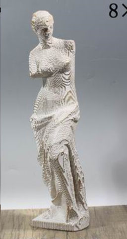 Фигурка Венера 28 см слои, узор / YX35135 /уп 12/