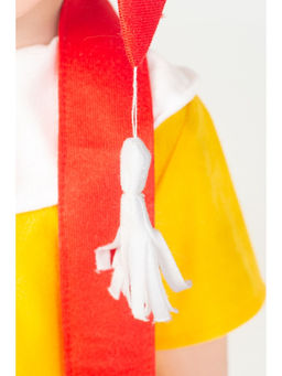 Карнавальный костюм «Буратино», 5-7 лет, колпак, курточка, шарфик, бриджи, рост 122-134 см