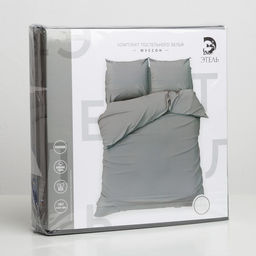 Постельное бельё Этель 2 сп Муссон 175215, 200220, 7070-2 шт, поплин 125 г/м фото 4