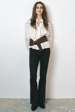 Z1975 FLARED HIGH-WAIST JEANS - Zara фото 2