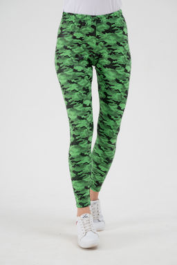 Легинсы женские из вискозы Fitness зеленый - Амадэль фото 8