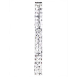 Люстра подвесная каскадная в стиле барокко "Триумф" 12*40Вт Е14 24*250см ZF-8702 C CR серебро/хром